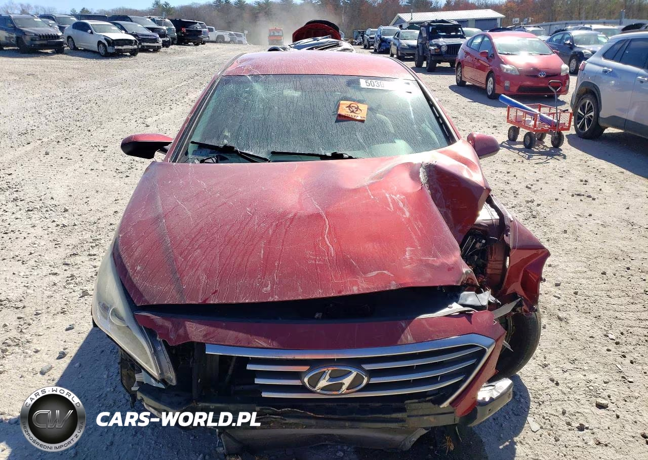 2016 Hyundai Sonata Se VIN:5NPE24AF3GH303037 - 5