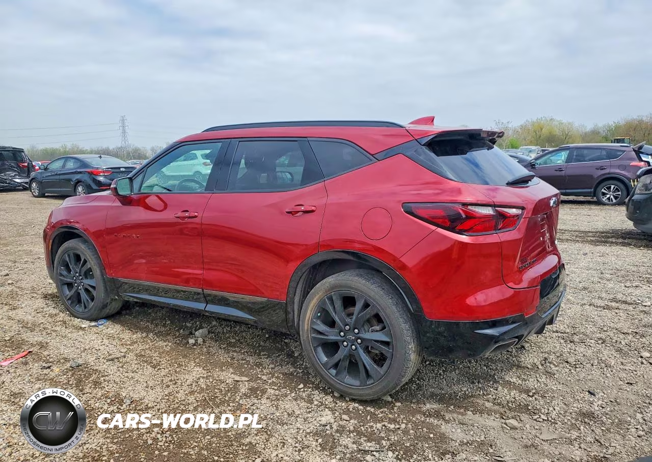2021 Chevrolet Blazer Rs VIN:3GNKBKRS4MS506228 - 2
