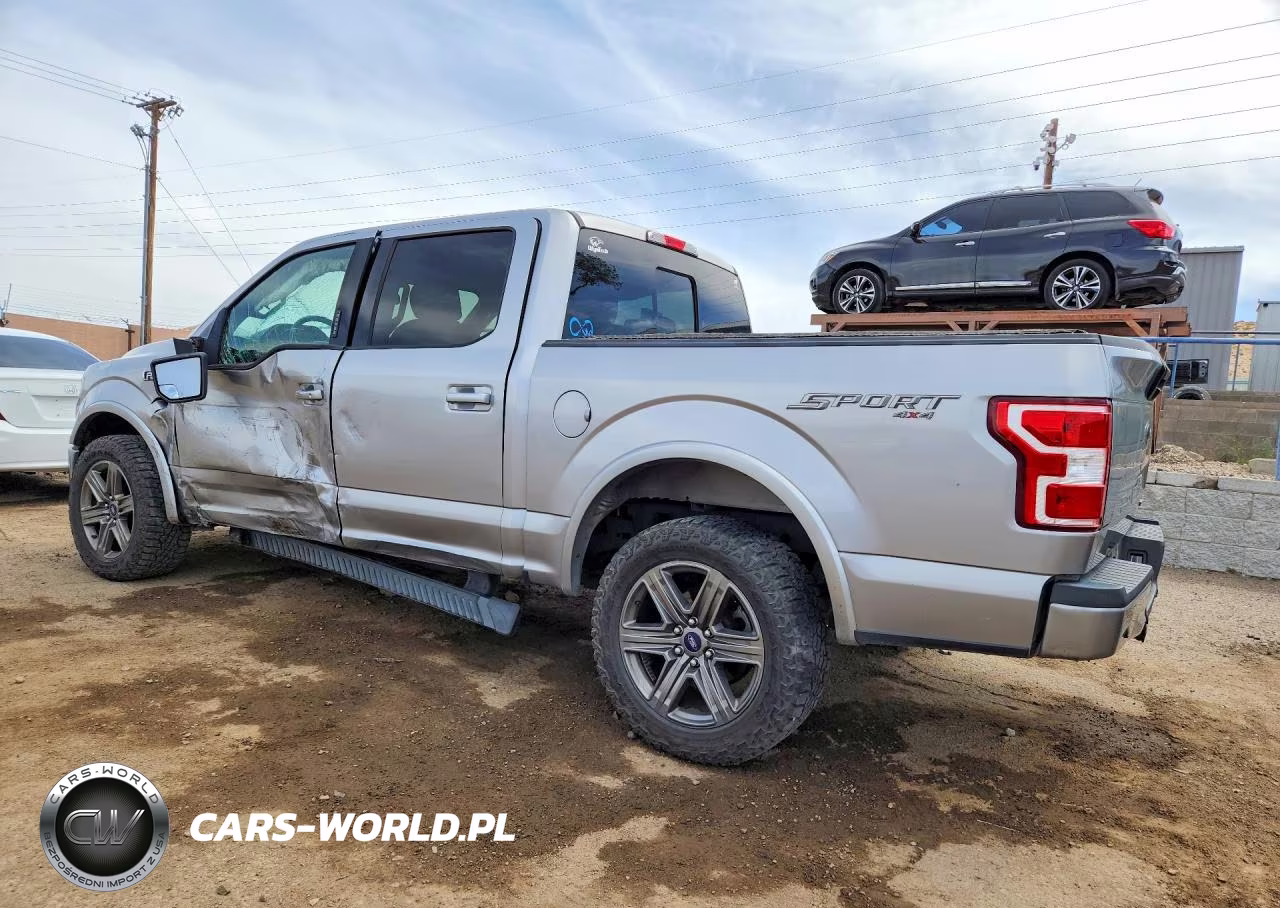 2020 Ford F150 Supercrew VIN:1FTEW1EPXLFB44558 - 2
