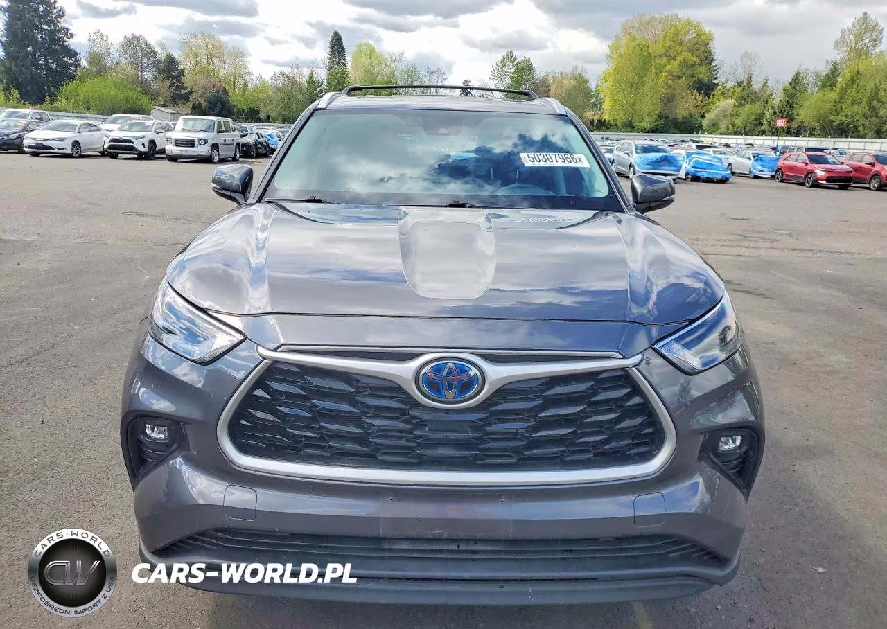 2022 Toyota Highlander Hybrid Xle VIN:5TDHBRCH7NS541036 - 5