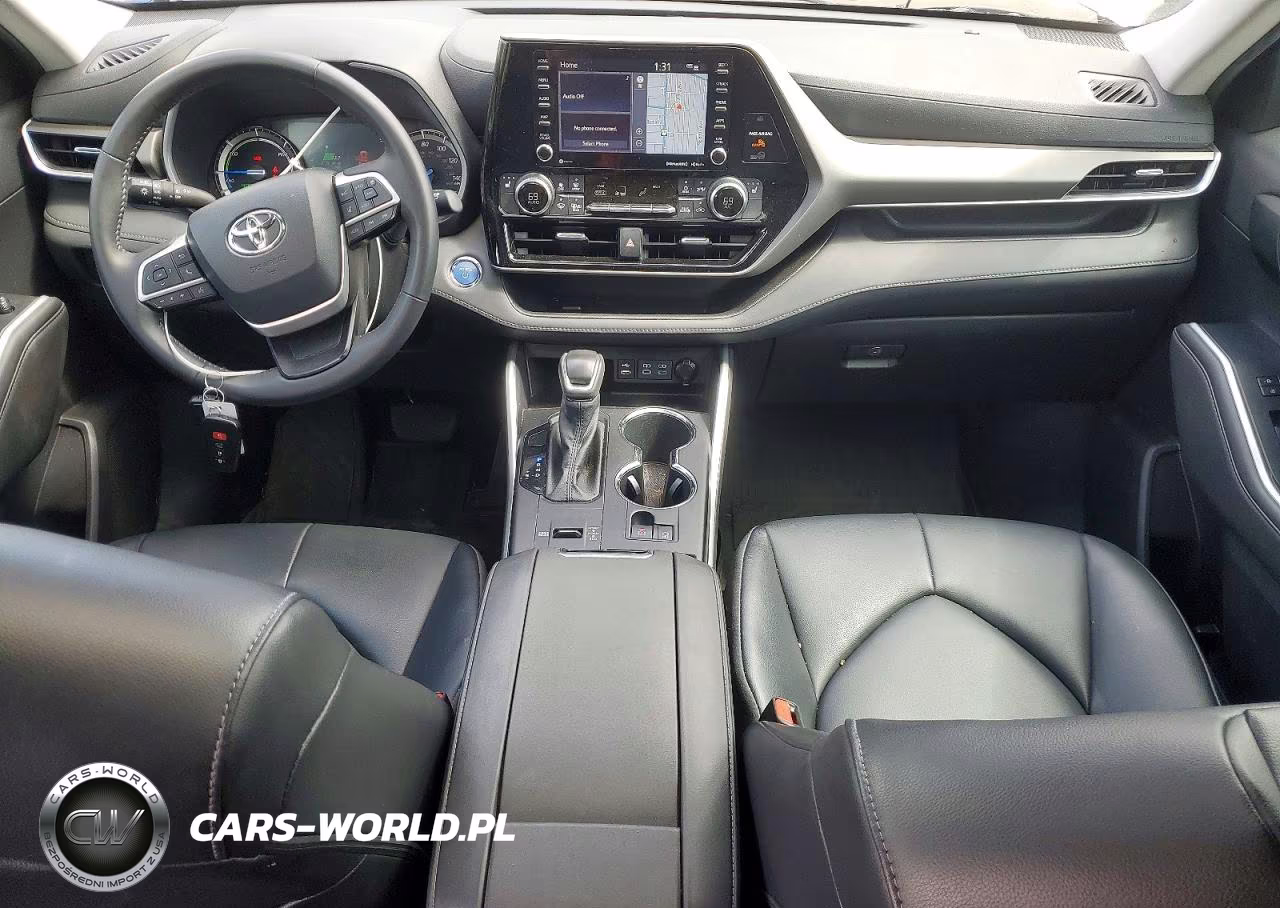 2022 Toyota Highlander Hybrid Xle VIN:5TDHBRCH7NS541036 - 8