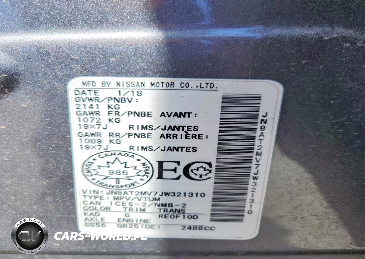 2018 Nissan Rogue S VIN:JN8AT2MV7JW321310 - 14