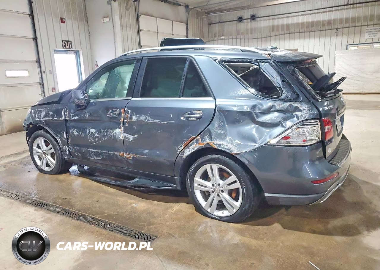 2013 Mercedes-Benz Ml 350 4Matic VIN:4JGDA5HB8DA164660 - 2