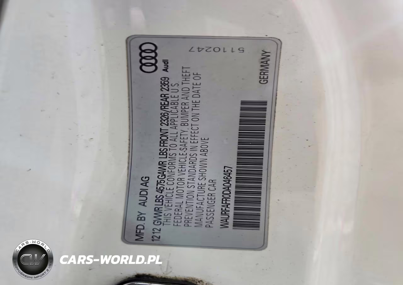 2013 Audi A5 Premium Plus VIN:WAURFAFR0DA046457 - 12