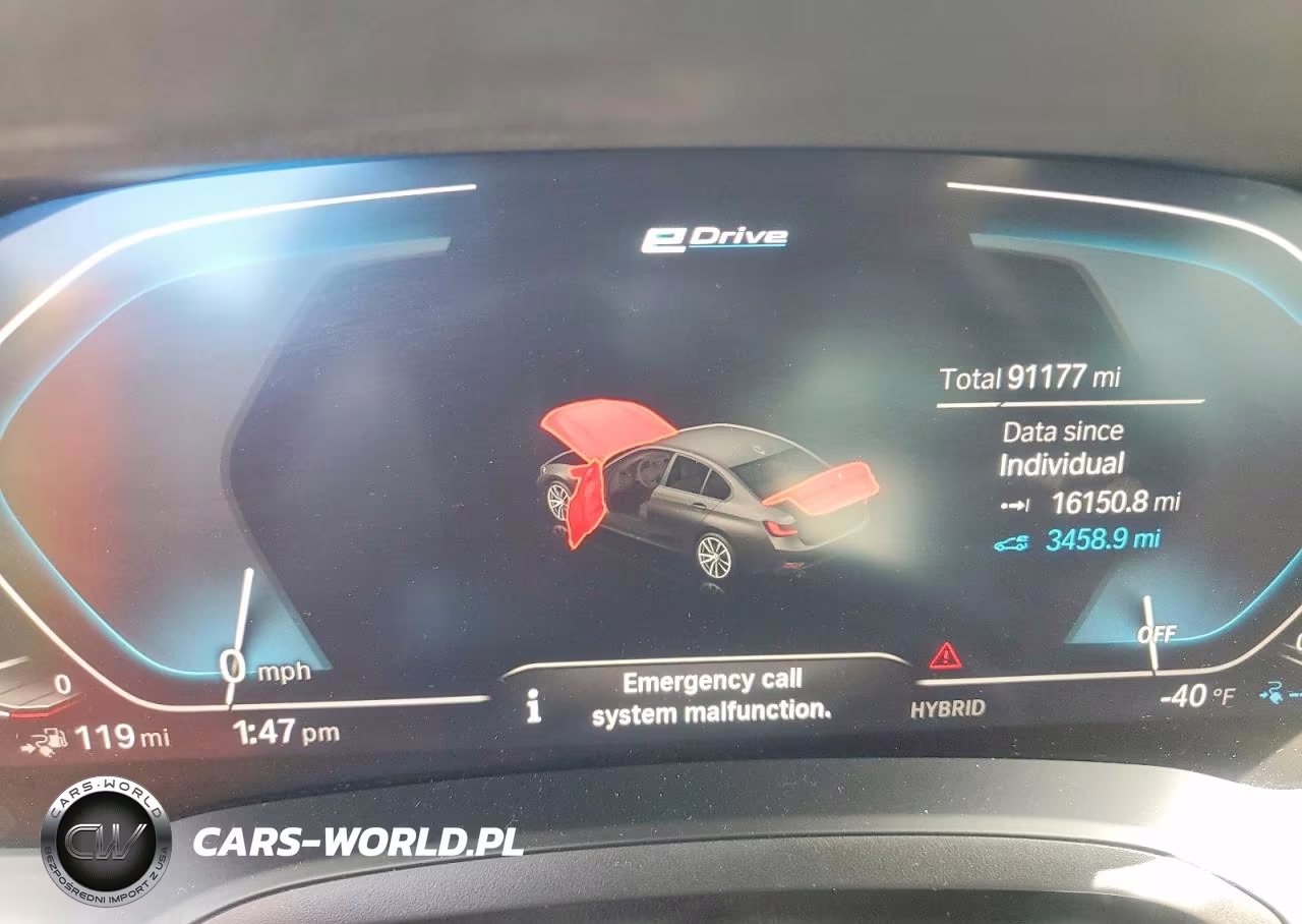 2022 BMW 330E VIN:3MW5P7J03N8C74487 - 9
