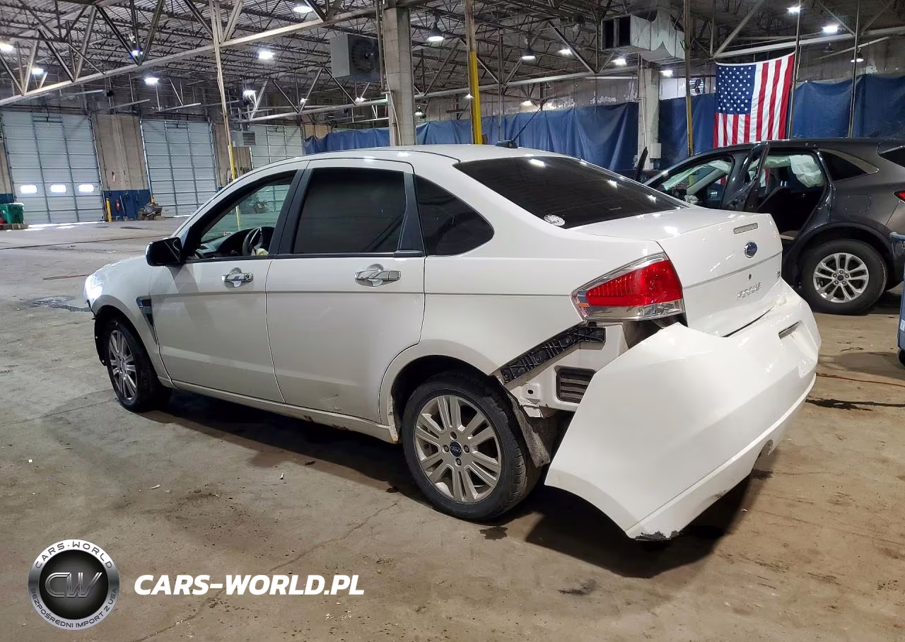 2008 Ford Focus Se VIN:1FAHP35N08W151455 - 2