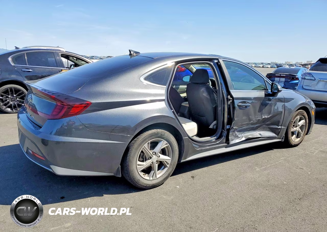 2023 Hyundai Sonata Se VIN:KMHL24JAXPA313076 - 3