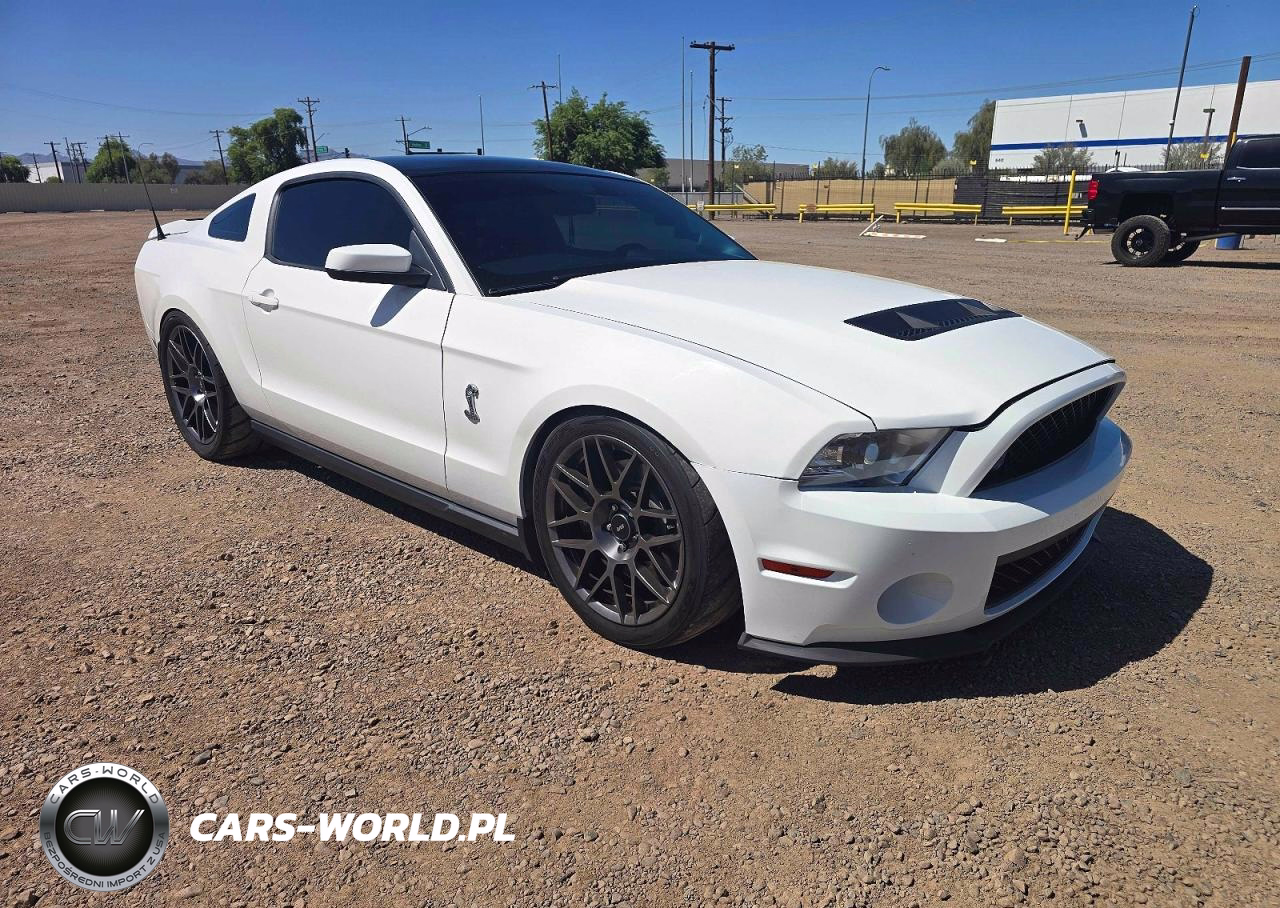 2012 FORD MUSTANG SH SHELBY GT500