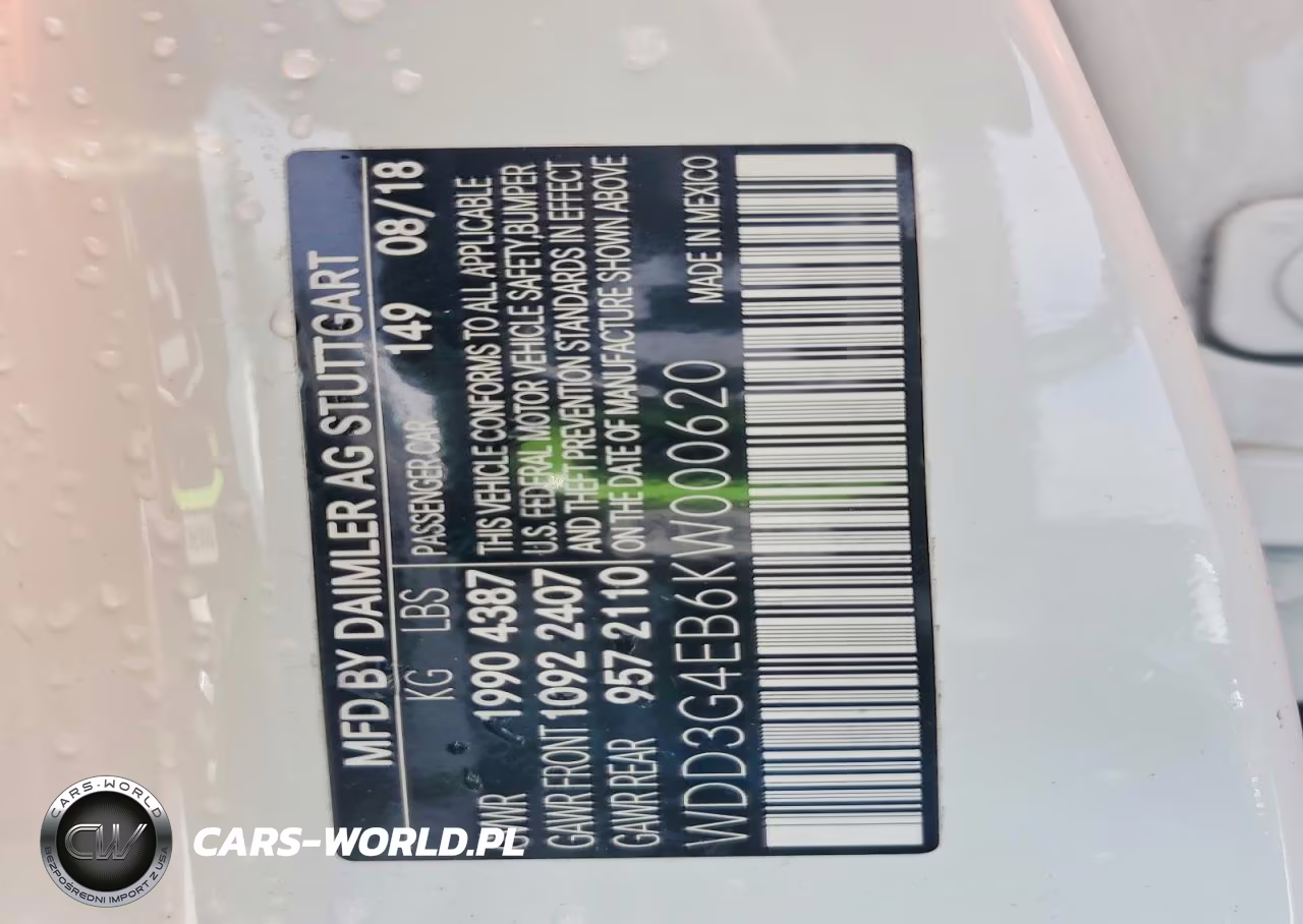 2019 Mercedes-Benz A 220 VIN:WDD3G4EB6KW000620 - 13