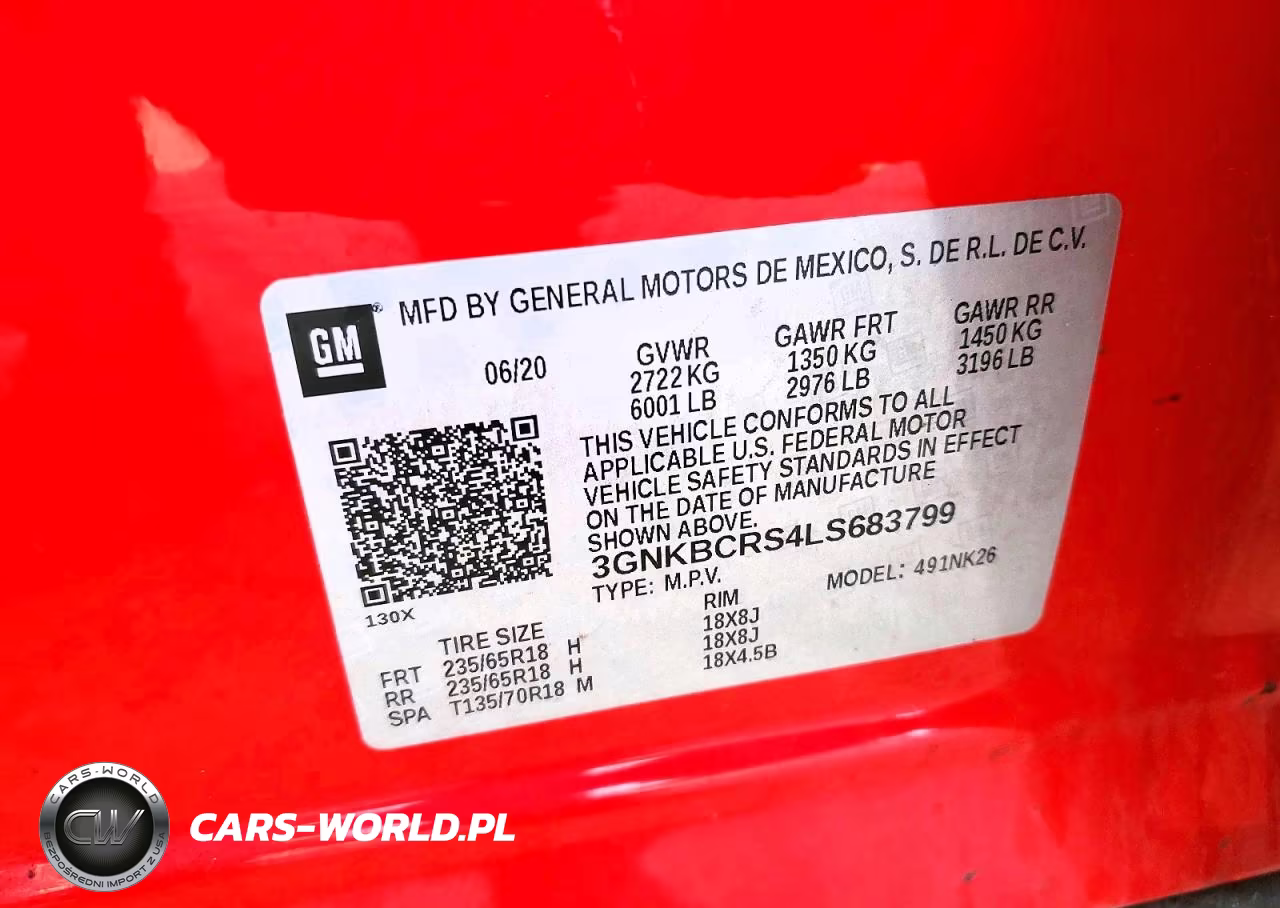 2020 Chevrolet Blazer 2Lt VIN:3GNKBCRS4LS683799 - 13