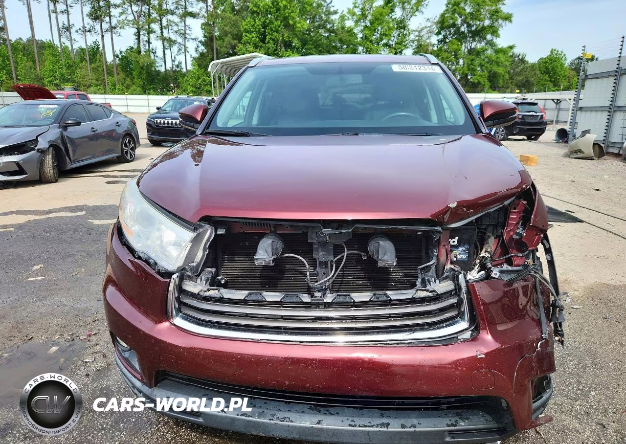 2014 Toyota Highlander Xle VIN:5TDKKRFH6ES011206 - 5
