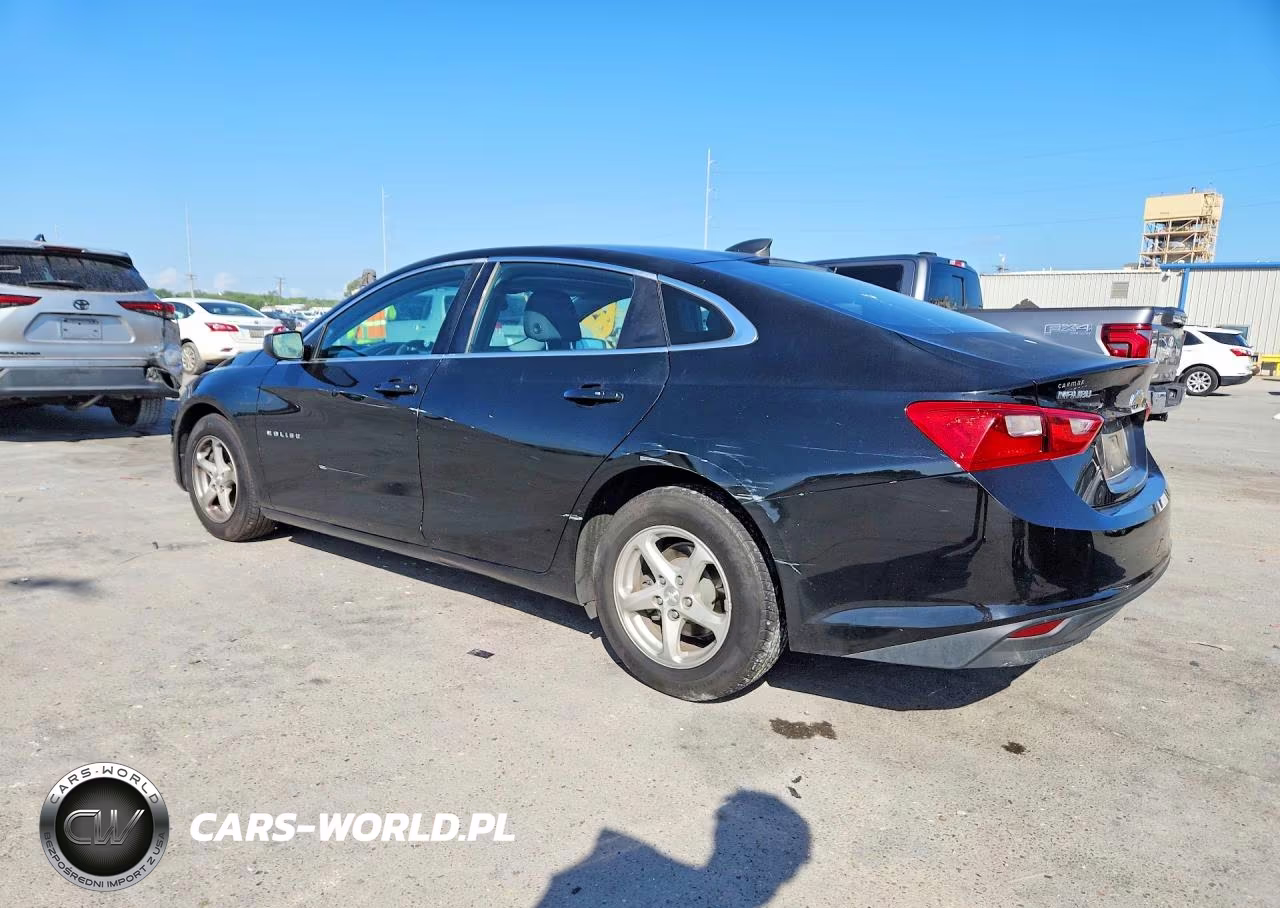 2017 Chevrolet Malibu Ls VIN:1G1ZB5ST6HF206561 - 2