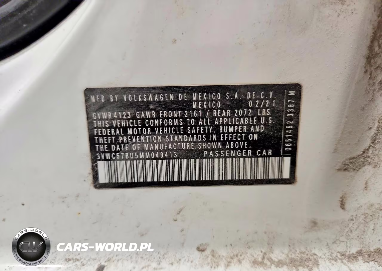 2021 Volkswagen Jetta S VIN:3VWC57BU5MM049413 - 12