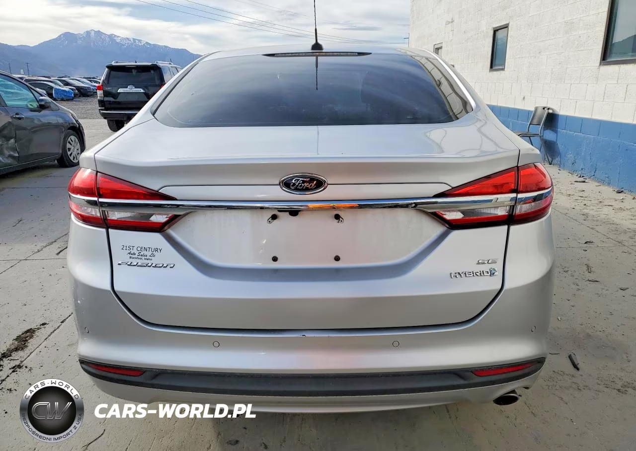 2017 Ford Fusion Se Hybrid VIN:3FA6P0LU4HR325949 - 6