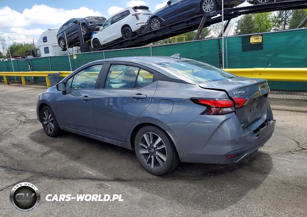 2021 Nissan Versa Sv VIN:3N1CN8EV0ML874992 - 2