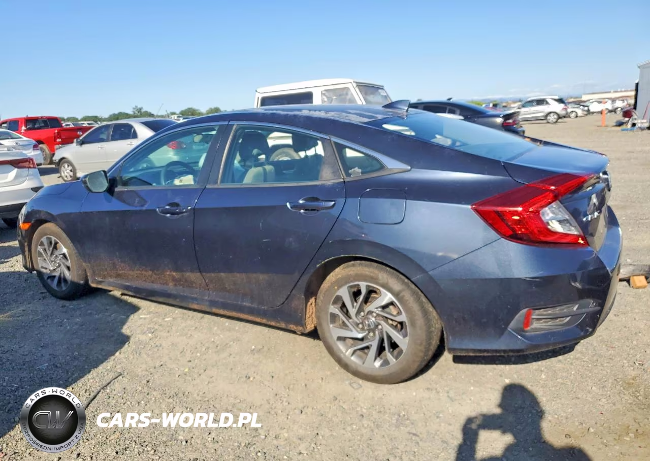 2017 Honda Civic Ex VIN:2HGFC2F76HH555447 - 2