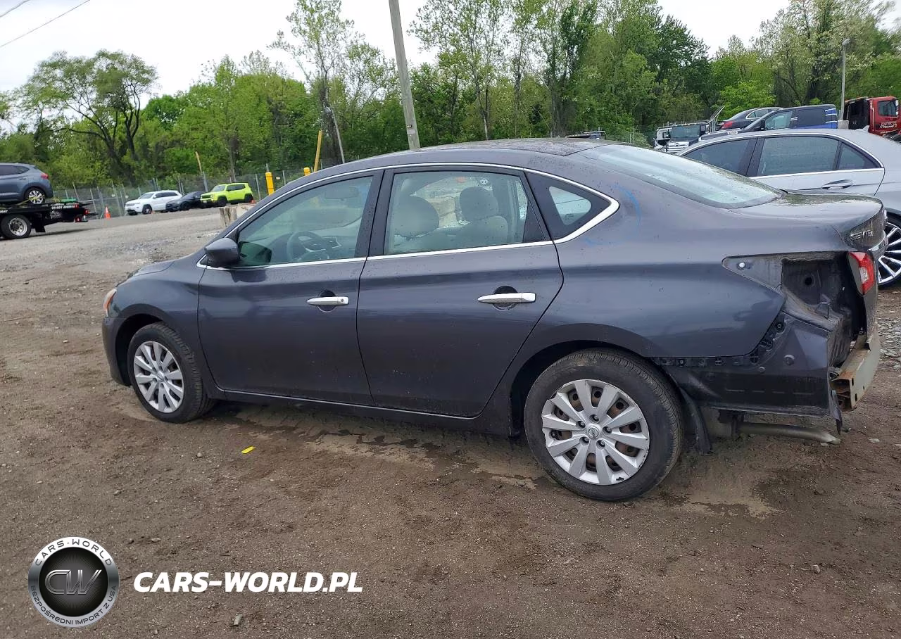 2013 Nissan Sentra S VIN:3N1AB7AP2DL745993 - 2