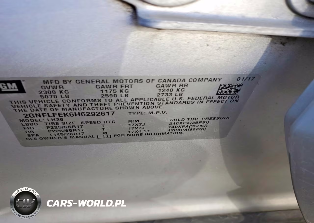 2017 Chevrolet Equinox Lt VIN:2GNFLFEK6H6292617 - 14