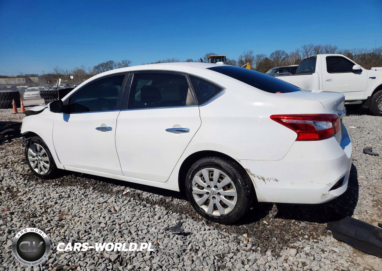 2017 Nissan Sentra Sv VIN:3N1AB7APXHL669607 - 2