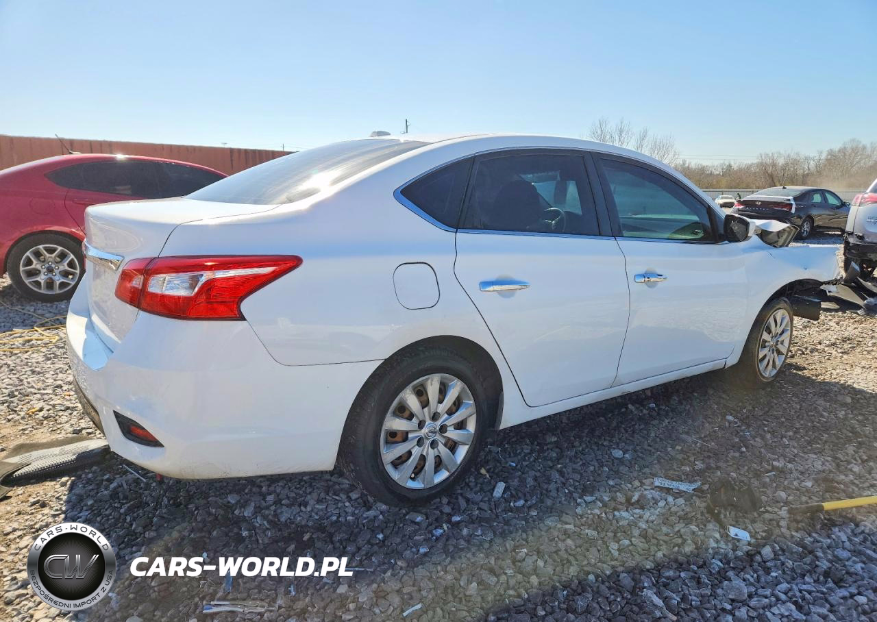 2017 Nissan Sentra Sv VIN:3N1AB7APXHL669607 - 3