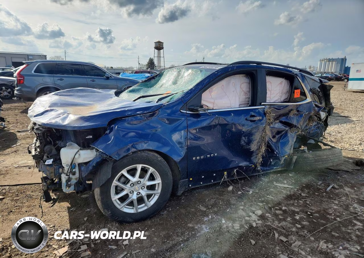 2022 Chevrolet Equinox Lt VIN:3GNAXKEV6NL159672 - 1