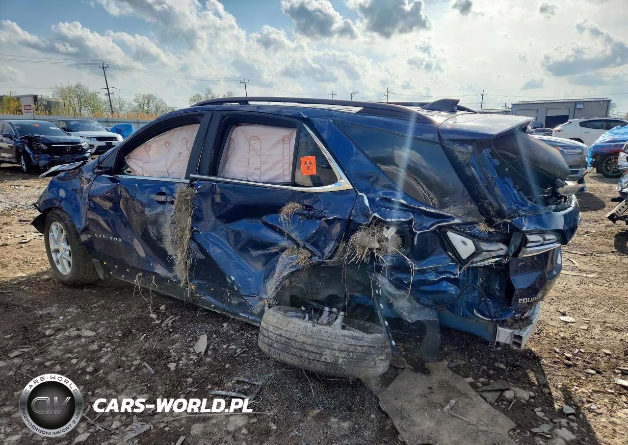 2022 Chevrolet Equinox Lt VIN:3GNAXKEV6NL159672 - 2
