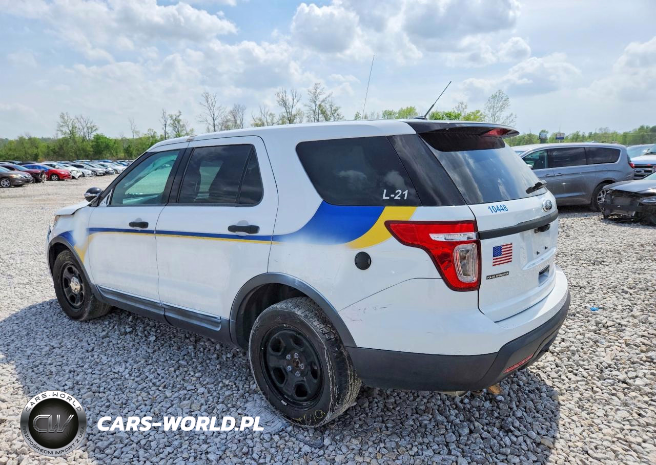 2015 Ford Explorer Police Interceptor VIN:1FM5K8AR4FGC41647 - 2
