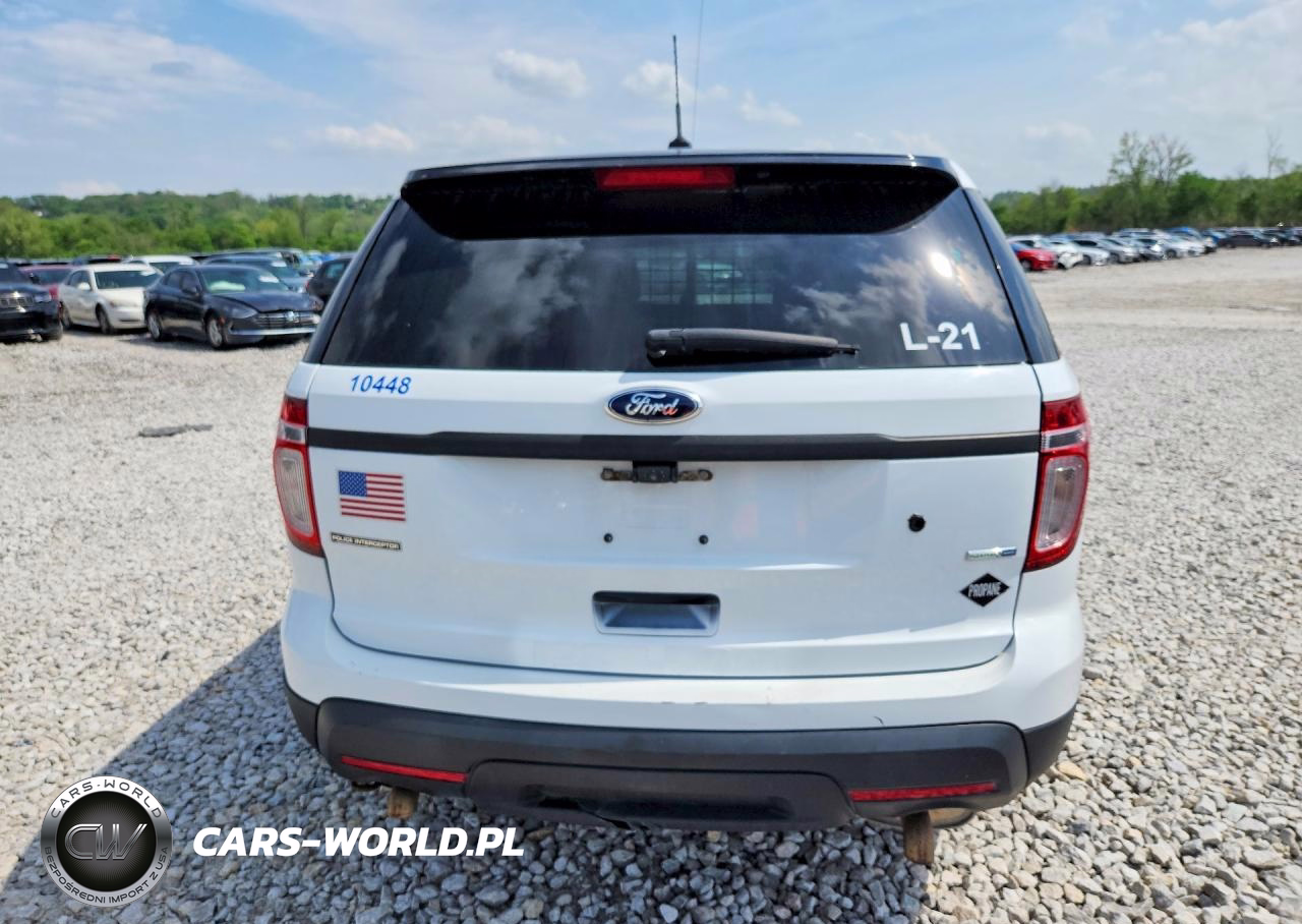 2015 Ford Explorer Police Interceptor VIN:1FM5K8AR4FGC41647 - 6