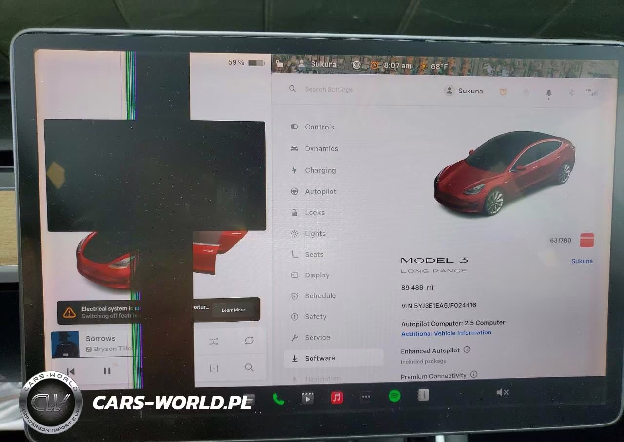 2018 Tesla Model 3 VIN:5YJ3E1EA5JF024416 - 9