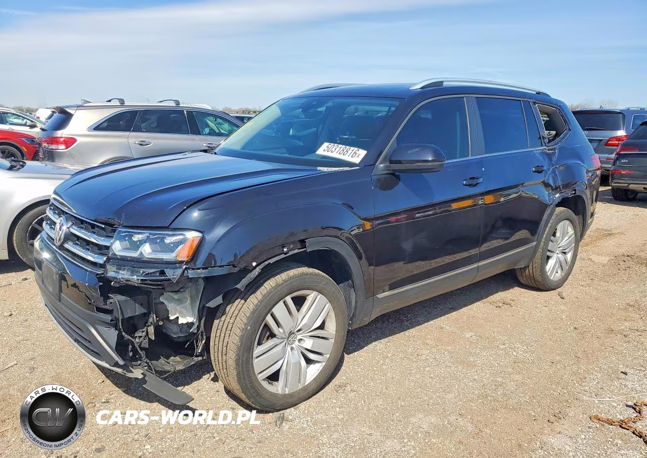 2019 Volkswagen Atlas Sel VIN:1V2MR2CA6KC569006 - 1