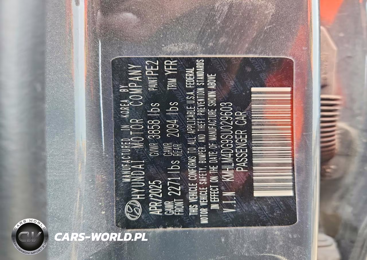2025 Hyundai Elantra Sel Sport VIN:KMHLM4DG9SU029603 - 13