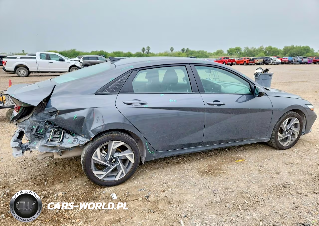 2025 Hyundai Elantra Sel Sport VIN:KMHLM4DG9SU029603 - 3