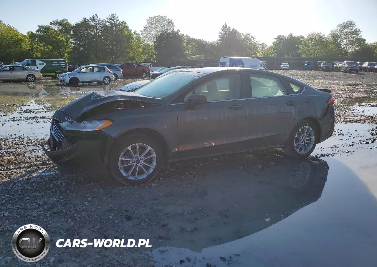 2020 Ford Fusion Se VIN:3FA6P0HD8LR263148 - 1