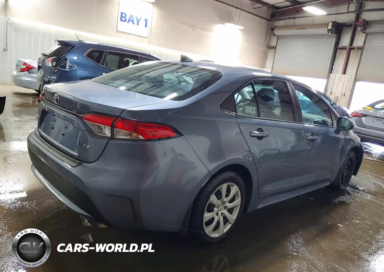 2021 Toyota Corolla Le VIN:5YFEPMAE2MP147936 - 3