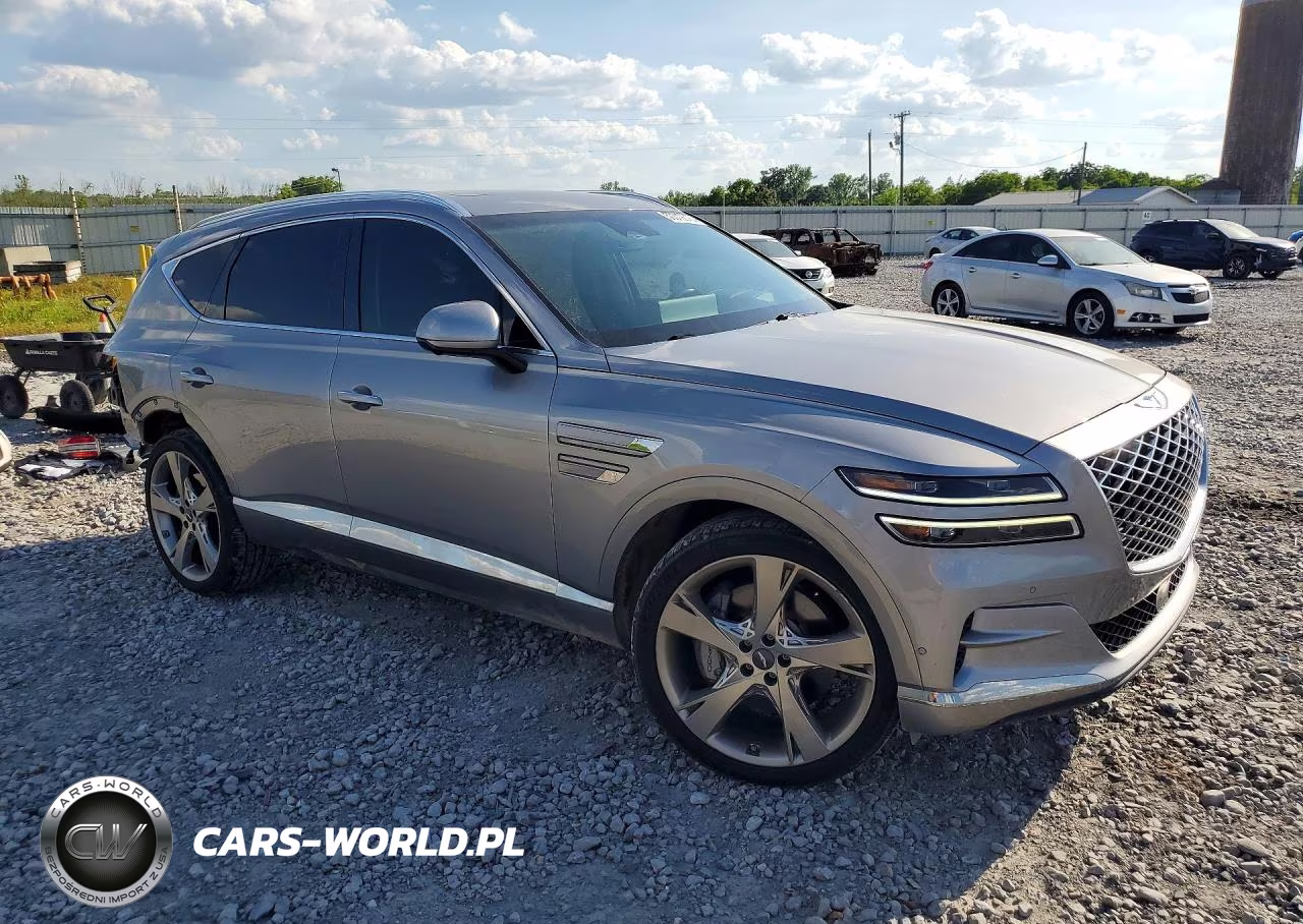 2021 Genesis Gv80 3.5T VIN:KMUHCESC0MU042629 - 4