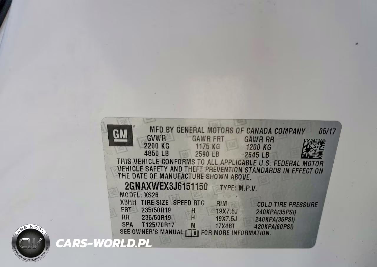 2018 Chevrolet Equinox Premier VIN:2GNAXWEX3J6151150 - 13