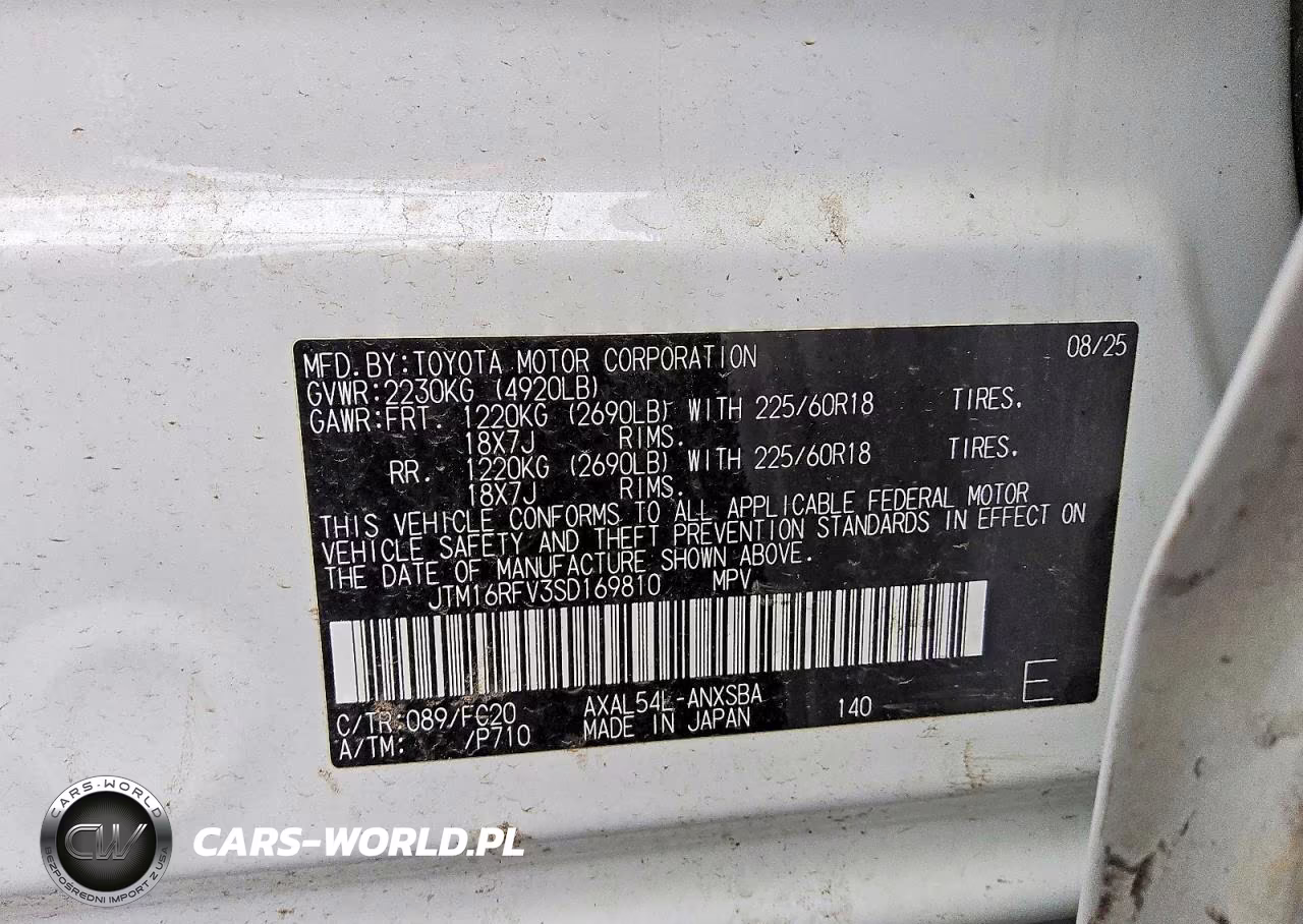 2025 Toyota Rav4 Hybrid Se VIN:JTM16RFV3SD169810 - 13