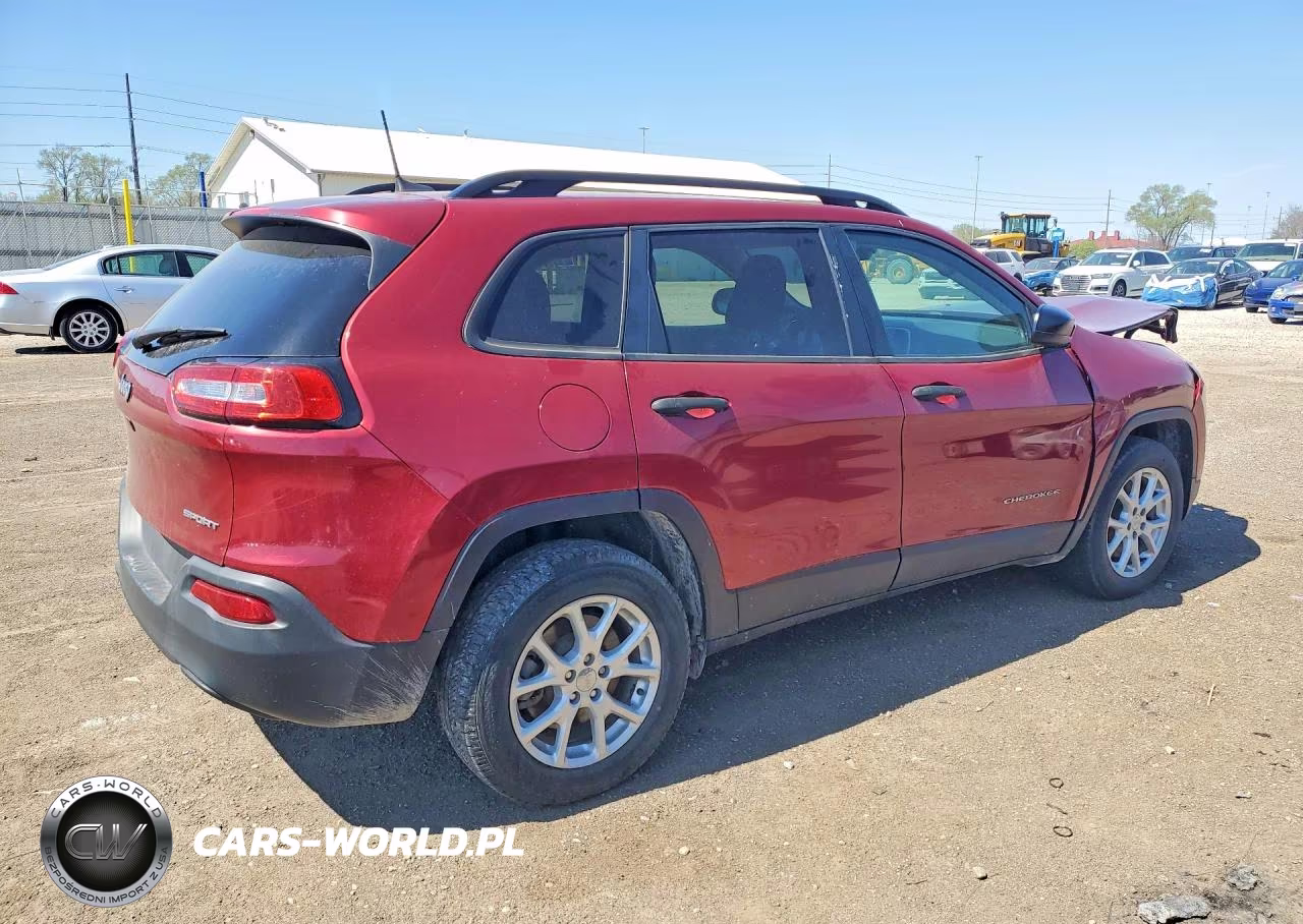 2017 Jeep Cherokee Sport VIN:1C4PJMABXHW654273 - 3