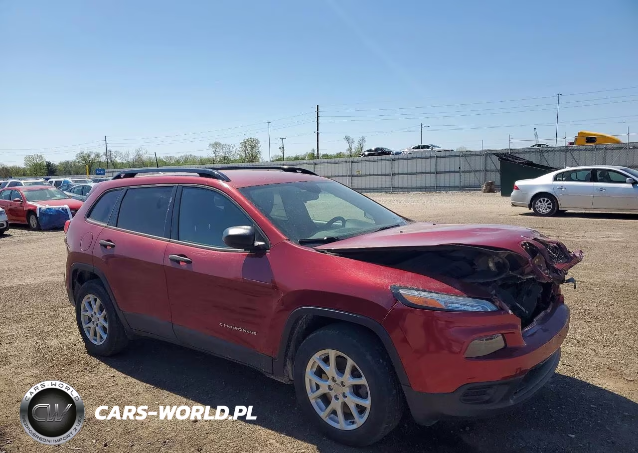 2017 Jeep Cherokee Sport VIN:1C4PJMABXHW654273 - 4