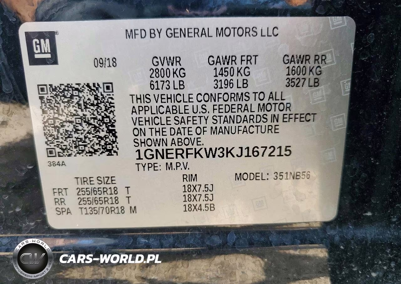 2019 Chevrolet Traverse Ls VIN:1GNERFKW3KJ167215 - 14