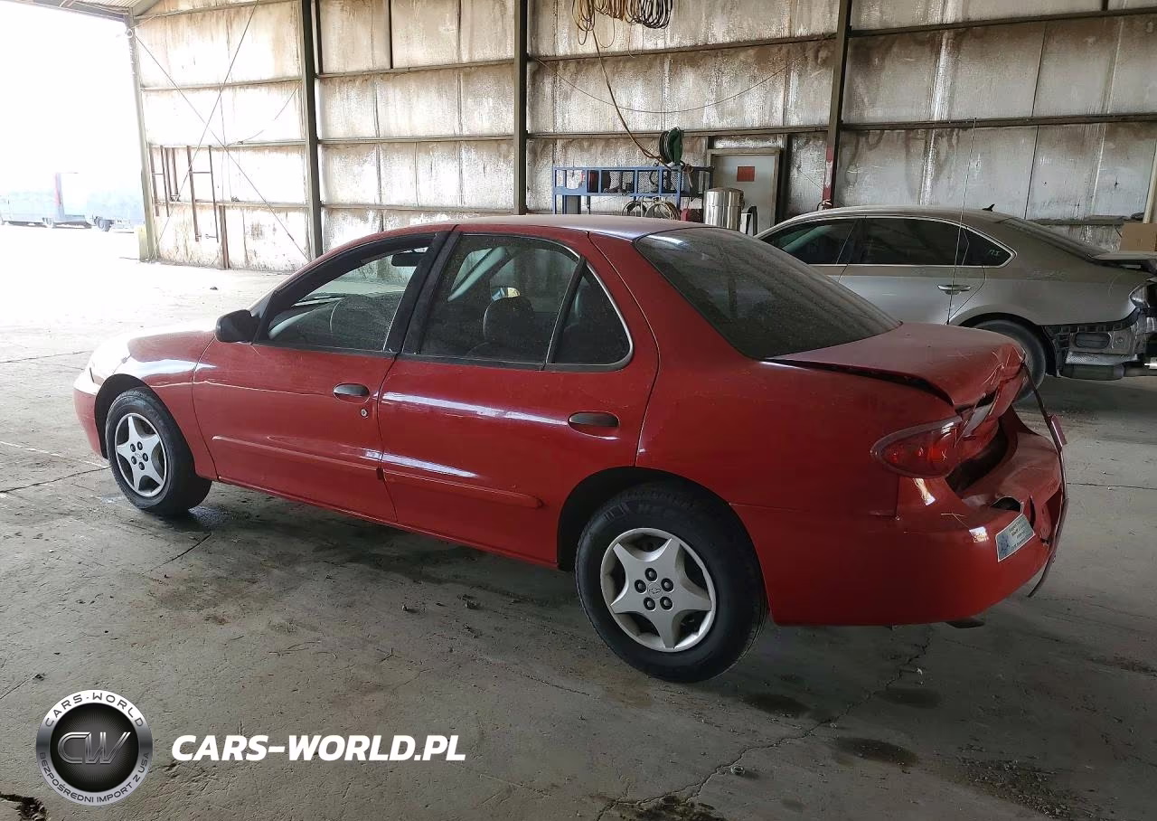 2004 Chevrolet Cavalier VIN:1G1JC52F347300437 - 2