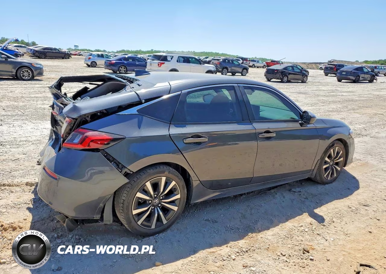 2024 Honda Civic Exl VIN:19XFL1H73RE021163 - 3