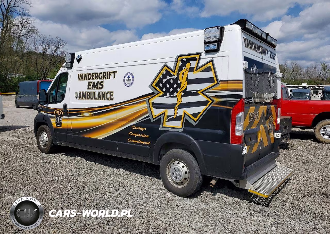 2021 Ram Promaster 3500 3500 High VIN:3C6MRVHG3ME529114 - 2
