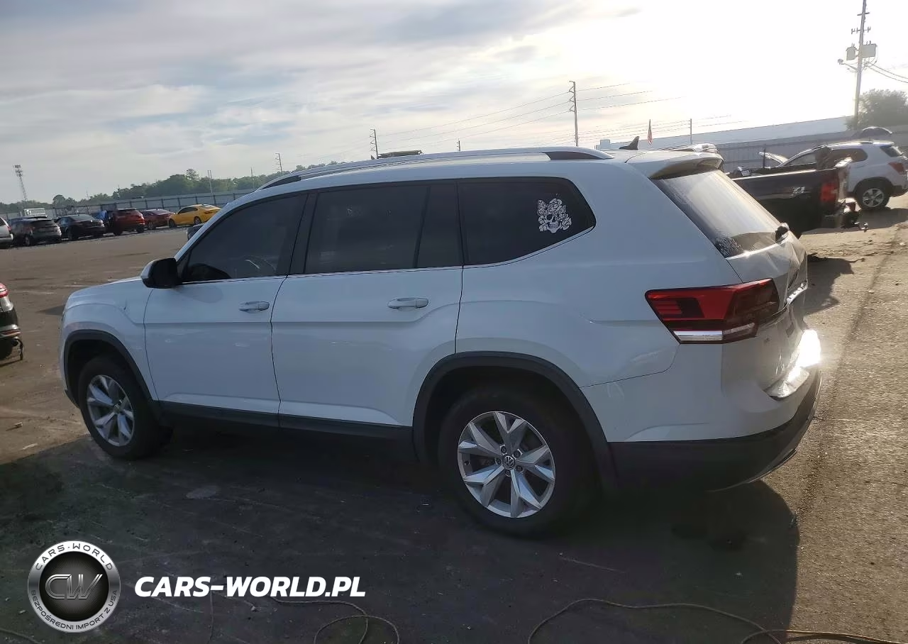 2018 Volkswagen Atlas Se VIN:1V2CR2CA9JC554588 - 2