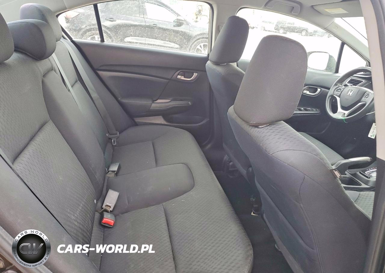 2014 Honda Civic Lx VIN:2HGFB2F55EH502834 - 10