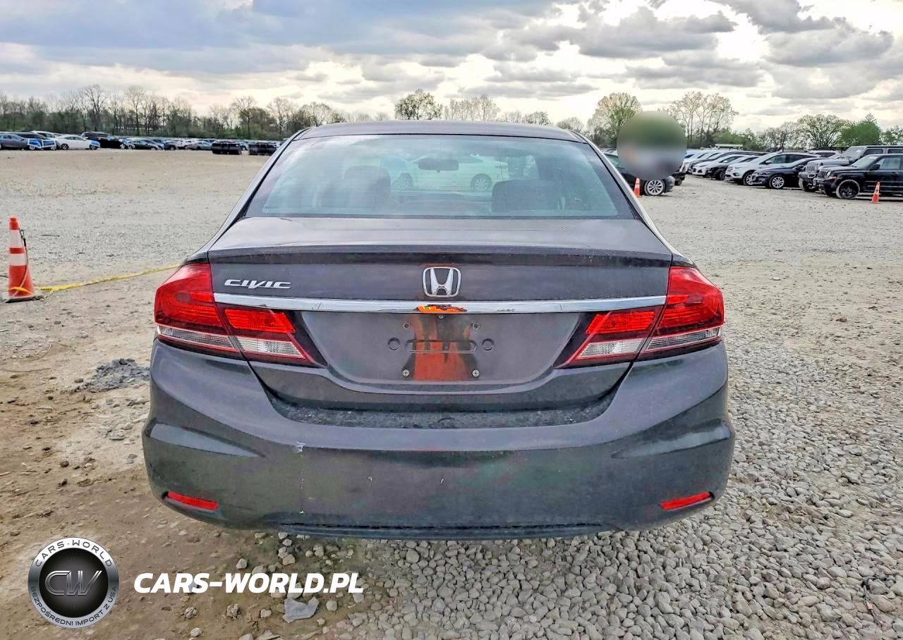 2014 Honda Civic Lx VIN:2HGFB2F55EH502834 - 6