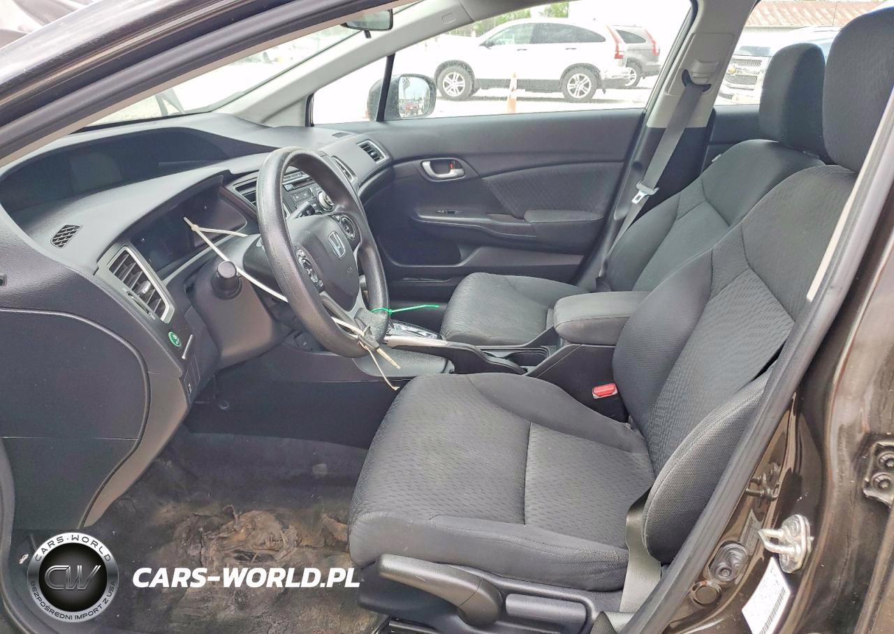 2014 Honda Civic Lx VIN:2HGFB2F55EH502834 - 7