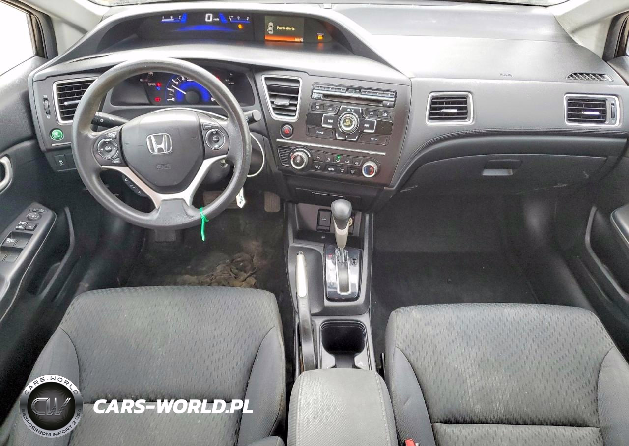 2014 Honda Civic Lx VIN:2HGFB2F55EH502834 - 8