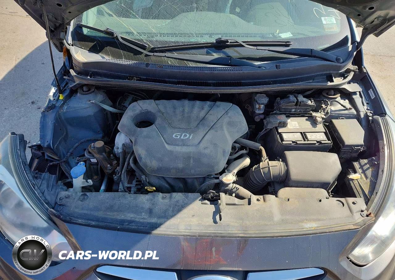 2013 Hyundai Accent Gls VIN:KMHCT4AE4DU375549 - 11