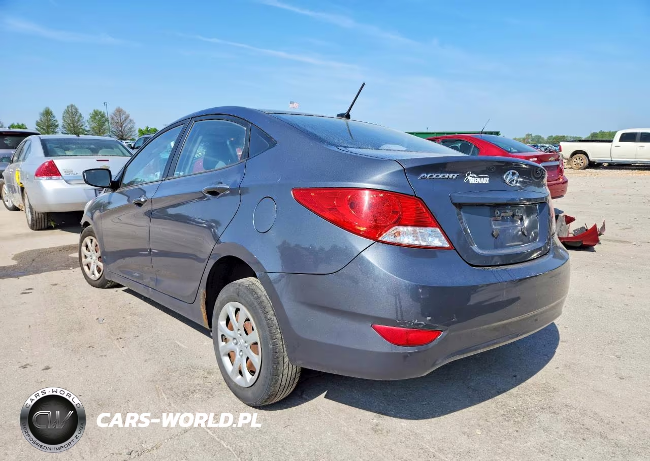 2013 Hyundai Accent Gls VIN:KMHCT4AE4DU375549 - 2